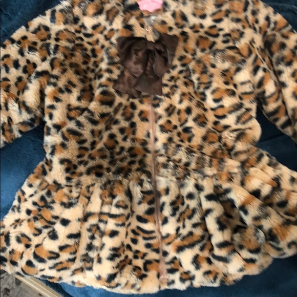 Leopard flared coat - Picture 3 of 3